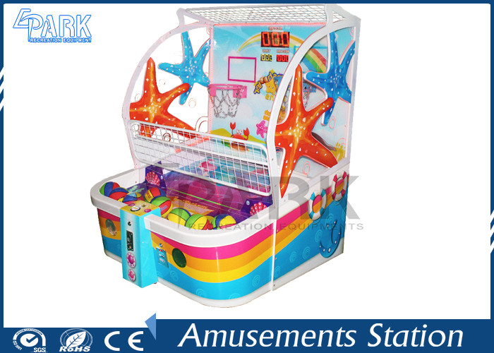 Metal Material Coin Operated Basketball Arcade Game Machine for Park