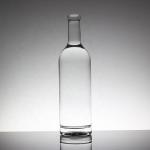 Industrial 750ml Crystal Glass Liquor Bottle with Frost/Paint/Printing