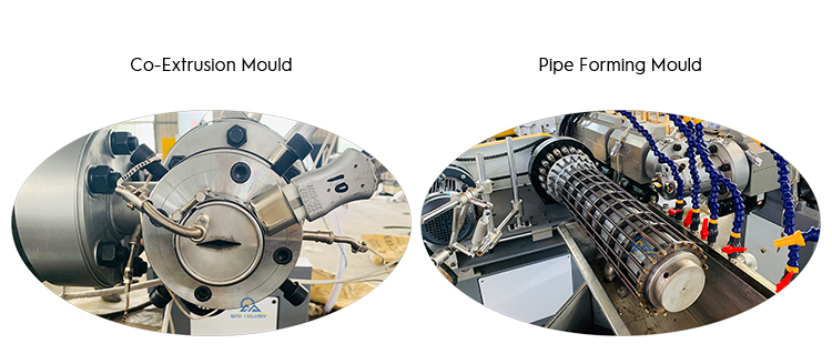 38CrMoAl PVC Flexible Pipe Making Machine 380V 50HZ 3Phase