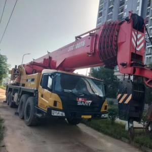 Wholesale Used Sany Truck Crane STC900T6 2021.4 Production Year 3540 Running Time from china suppliers