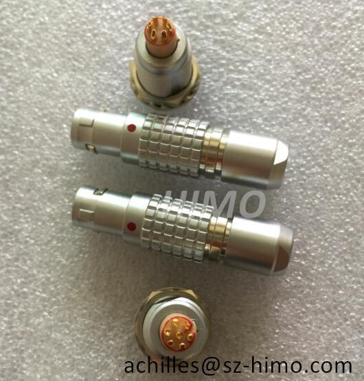 Quality quick release 4pin B series lemo push-pull metal connector for audio video for sale