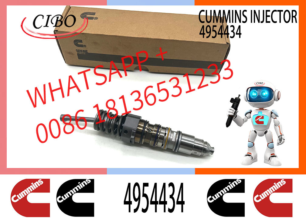 Diesel Fuel Injector 4954434 1846348 4062568 4088723 4954646 1846351 4954648 570016 For CUM-MINS QSX15 ISX15 X15