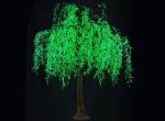 3.5 m Outdoor large willow lights resin decorated park luminous LED square