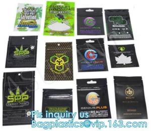 Wholesale Child Resistant exit Proof Mylar Plastic Bags Packaging With zipper, Child proof Zip lockkk plastic resistant herbs bag, Zi from china suppliers