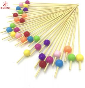 Wholesale Eco Friendly Nan Bamboo 4.0mm Beaded Toothpicks from china suppliers