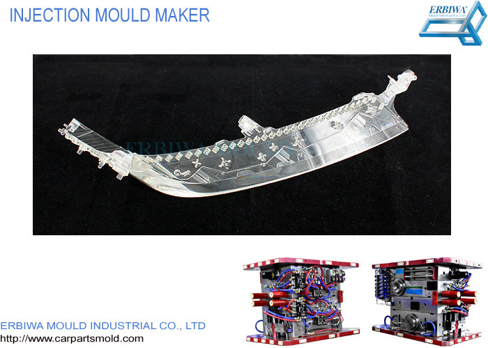 OEM Headlights Lamp Shell Mould, Futaba Car Tail Light Mould IATF 16949