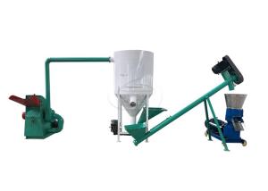 Wholesale Convenient Maintenance Cattle Feed Pellet Production Line CE ISO Certification from china suppliers