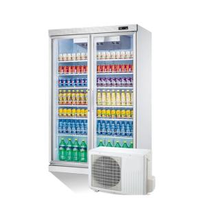 Wholesale Commercial Muilt - Door Split Style Drink Display Refrigerator from china suppliers