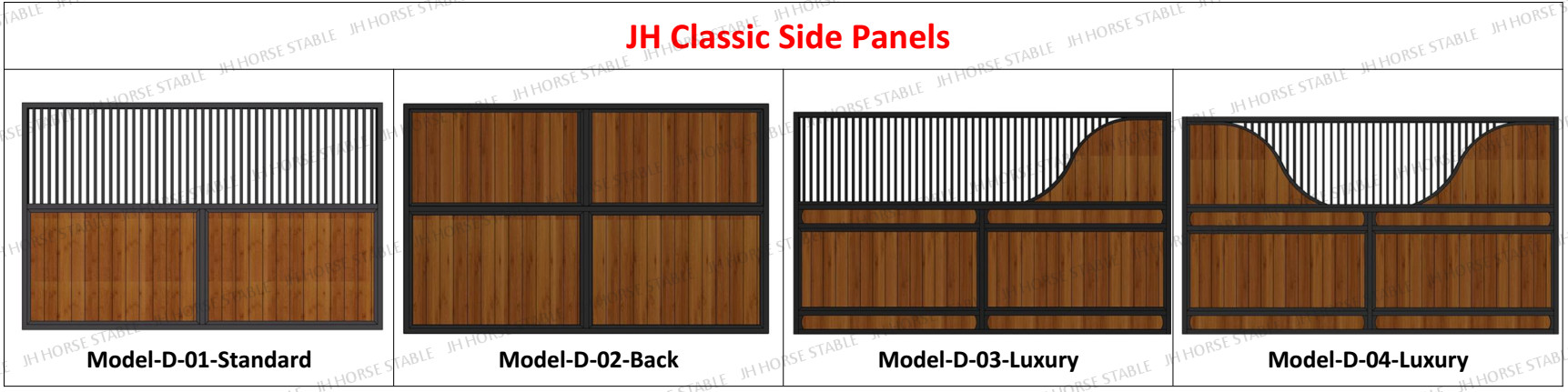 Heavy Duty Board Equine Bamboo Portable Horse Stall Panels