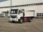 6 Tires Homan Tipper Truck 15 Tons Capacity 4x2 168hp Sinotruk Dump Truck