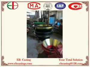 China High Performance Symons Cone Crusher Concaves & Mantles Castings ZGMn13-2 EB19058 on sale