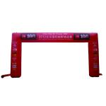 10m simple halloween advertising inflatables marathon race inflatable rainbow
