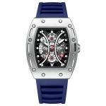 Timepiece 12mm Quartz Plastic Watch 100g Mens Fashion Plastic Watch