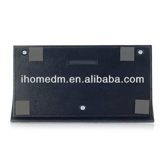 Service beeper bell with menu folder staff paging system