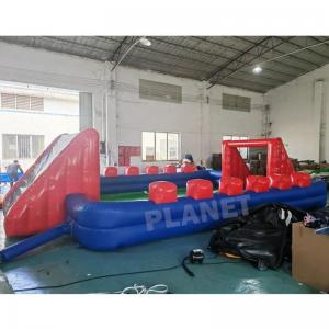 Wholesale 0.55mm Plato Inflatable Sports Games Soap Soccer Field Training Football Court Water Football Pitch from china suppliers