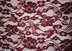 Wholesale Beauty Chemical Lace Fabric / Cupion Lace Fabric With Polyester / Cotton Material from china suppliers