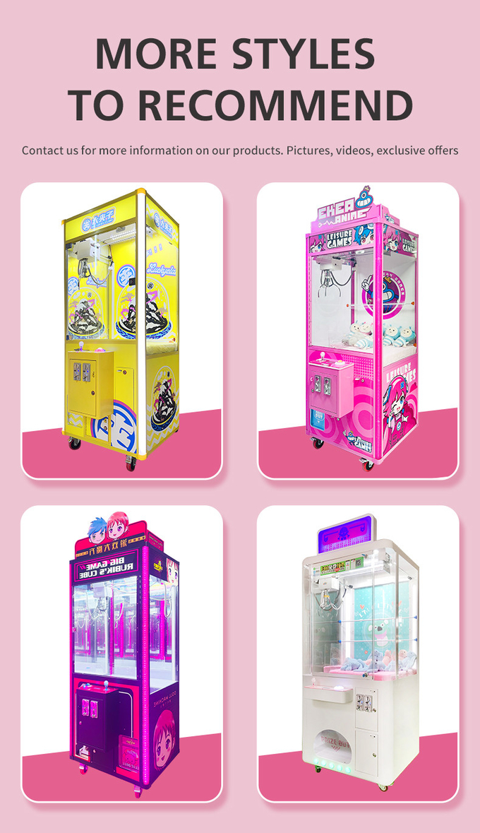 42 Inches Large Claw Crane Machines Toys Mall Coin Operated Game Machine