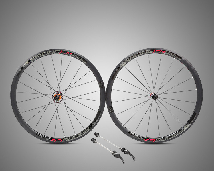 700C 36mm Alloy Road Bike Wheels Racing Bike Use With Water Decals