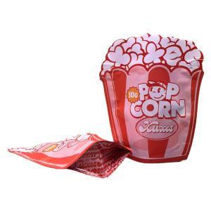 Wholesale Weed Custom Shape Die Cut Mylar Bags PET Film Popcorn Shape Pouch from china suppliers
