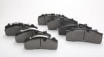WVA Disc Brake Pads , Buses Brake Pads USA Green Test with Wheels