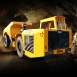 High Performance Underground Articulated Truck 12 Tons For Mining Tunnel