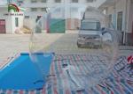 2m Dia PVC Inflatable Water Ball / Customized Japan Zipper Clear Water Walking
