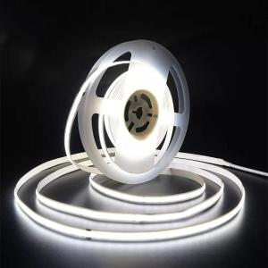 Wholesale 480Leds 6500K White flexible COB Led Strip Light for Indoor decoration in 12V/24V voltage from china suppliers
