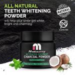 Natural Coconut Charcoal Teeth Whitening Powder To Remove Tooth Stains