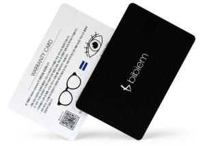 Wholesale CMYK Full Color Plastic PET Warranty Pre Printed PVC Cards from china suppliers