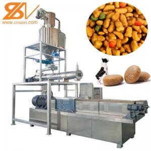 Wholesale Pufffed Twin Screw Exruder Wet Pet Dog Cat Food Processing Plant from china suppliers