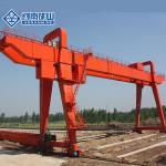 Mg Type Rugged 80 Ton Double Girder Gantry Crane Ip55 Protection 35m Span