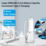 Cordless Water Dental Flosser Oral Care Irrigator For Teeth And Braces
