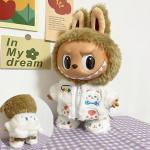 Best Price Labubu doll cloth Sweater Toy Cloth Colorful Suit Set Labubu Cartoon
