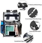 Transparent Clear Backpack See Through Security Clear Backpack Heavy Duty