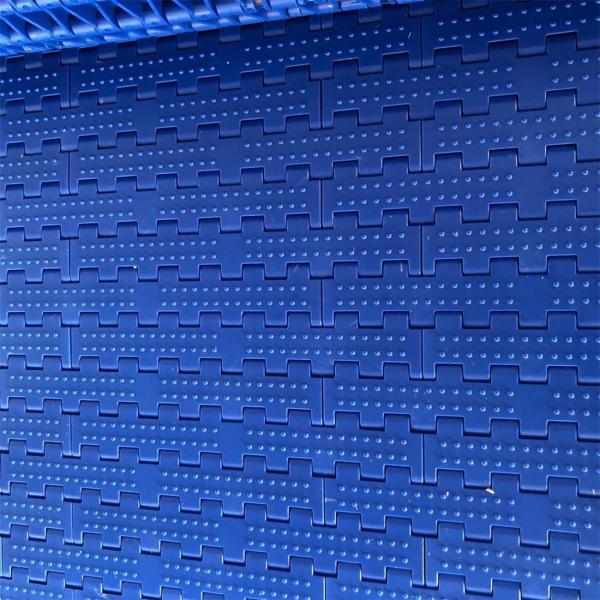Plastic Modular Belt Flat Top Straight Running Conveyor Belt for Packaging