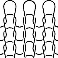 SUS316L Knitted Mesh 4mm X 4mm Hole 0.28mm Wire Stainless Steel Knitted Wire Mesh