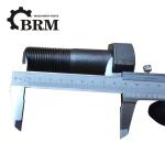 ISO Track Shoe Bolt Stainless Steel Excavator Bulldozer Heat Treatment