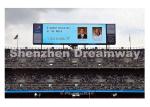 IP65 8000nits PH10 Outdoor Large Stadium LED Screen for Advertising