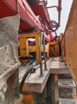 Used Sany 40-meter Concrete Pump Truck Adopts Isuzu Chassis, Which Is Economical