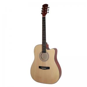 Wholesale Guitar Wholesale 6 String 40 inch Spruce Veneer acoustic electric Guitar for beginner from china suppliers
