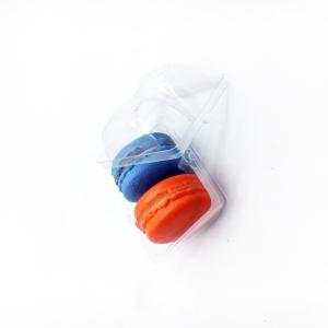 Wholesale macaron packaging clear 2 pc macaron pack tray clear blister tray from china suppliers