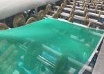 Green Ghost Color Wire Mesh Laminated Glass Flat Shape