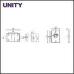 Indicator Bolt Door Accessories for Privacy and Bathroom Door