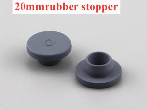 China 20mm 23mm medical vial bottle closures Medical Butyl Rubber Stoppers for Pharmaceutical Lyophilization Glass Vials on sale