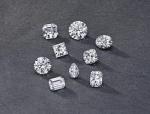 IGI Certified CVD Triangle Cut Lab Grown White Diamonds 1.58ct-2.89ct D VS1