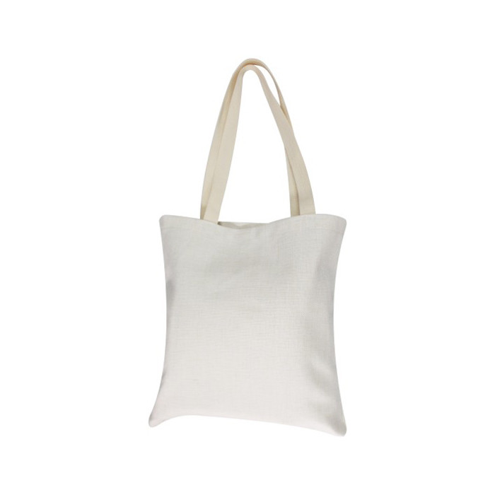 DIY Eco Friendly Linen Sublimation Tote Bags Blanks For Sublimation Printing