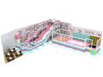 Candy House childrens soft play area , Anti crack indoor foam play structures