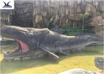 Whale Shaped Likelife Life Size Fiberglass Statues For City Plaza / Zoo