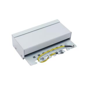 Wholesale OEM Welcome 1U 8 Ports Cat.6A Cat.6 Cat5e Wall Mount Patch Panel for Ethernet 19 Inch Length from china suppliers