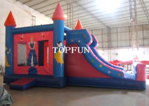 Wholesale Pink Princess PVC Tarpaulin Inflatable Jumping Castle Slide For Kids from china suppliers